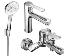 Mexen Sabre R74 ensemble de baignoire, chrome - 72103R74-00
