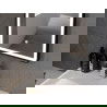 Mexen Coro miroir de salle de bains éclairé 45 x 120 cm, LED 6000K, anti-buée, cadre noir - 9817-045-120-611-70