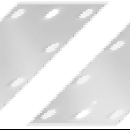 Mexen Dona osvetljeno kopalniško ogledalo 50 x 70 cm, LED 6000K, proti zameglitvi - 9818-050-070-611-00