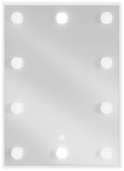Mexen Dona specchio da bagno retroilluminato 50 x 70 cm, LED 6000K, antiappannamento - 9818-050-070-611-00