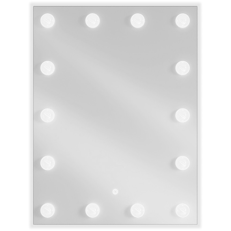 Mexen Dona verlichte badkamerspiegel 60 x 80 cm, LED 6000K, anti-condens - 9818-060-080-611-00