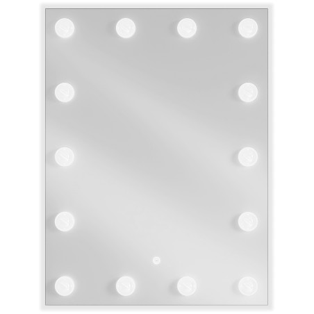 Mexen Dona LED-beleuchteter Badezimmerspiegel 60 x 80 cm, 6000K, Antibeschlag - 9818-060-080-611-00