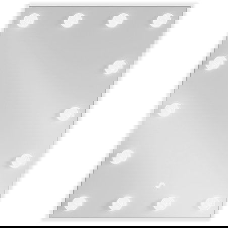 Mexen Dona miroir de salle de bains éclairé 60 x 80 cm, LED 6000K, anti-buée - 9818-060-080-611-00