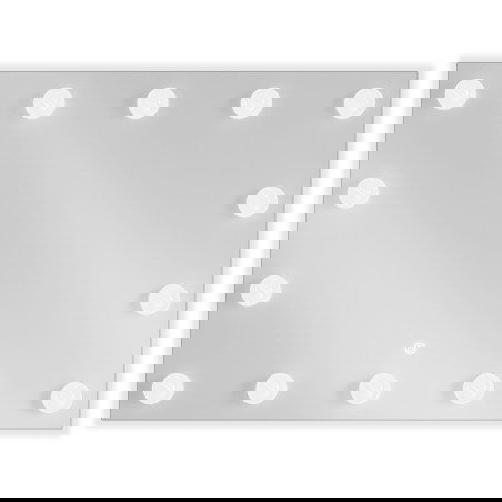 Mexen Dona illuminated bathroom mirror 80 x 60 cm, LED 6000K, anti-fog - 9818-080-060-611-00