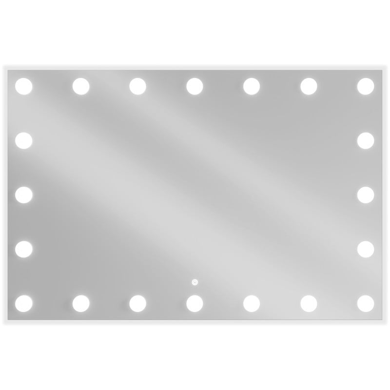 Mexen Dona specchio da bagno illuminato 100 x 80 cm, LED 6000K, antiappannamento - 9818-100-080-611-00