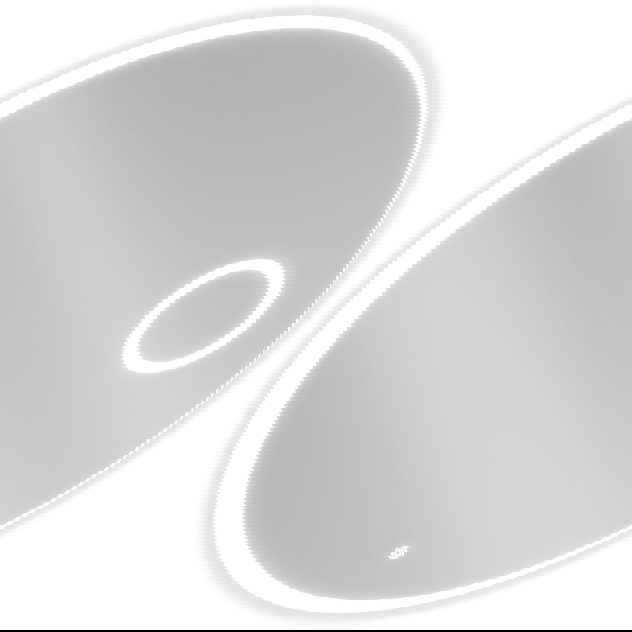 るる Mexen Ella lustro łazienkowe podświetlane z lusterkiem