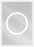 Mexen Koga beleuchteter Badezimmerspiegel 50 x 70 cm, LED 6000K, Antibeschlag - 9821-050-070-611-00