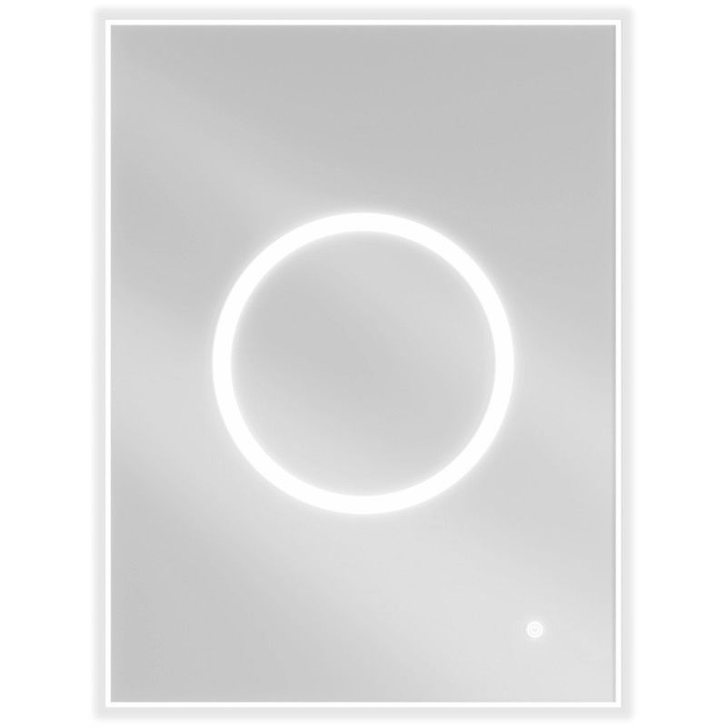 Mexen Koga backlit bathroom mirror 60 x 80 cm, LED 6000K, anti-fog - 9821-060-080-611-00