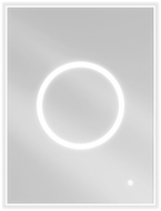 Mexen Koga espejo de baño iluminado 60 x 80 cm, LED 6000K, antivaho - 9821-060-080-611-00