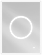 Mexen Koga osvijetljeno kupaonsko ogledalo 60 x 80 cm, LED 6000K, protiv zamagljivanja - 9821-060-080-611-00