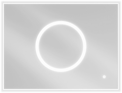 Mexen Koga beleuchteter Badezimmerspiegel 80 x 60 cm, LED 6000K, Antibeschlag - 9821-080-060-611-00