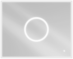 Mexen Koga osvjetljeno kupaonsko ogledalo 100 x 80 cm, LED 6000K, protumaglica - 9821-100-080-611-00