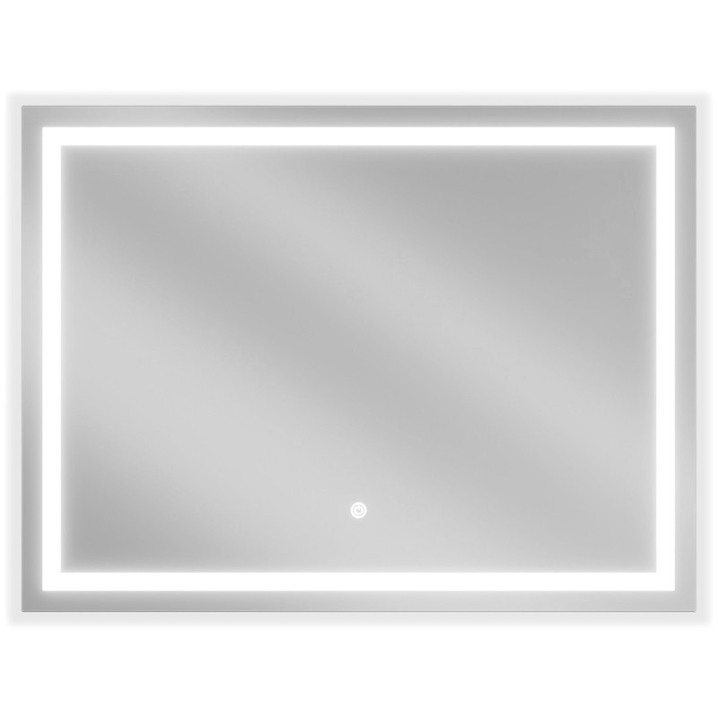 Mexen Miko espejo de baño iluminado 80 x 60 cm, LED 6000K, antivaho - 9819-080-060-611-00