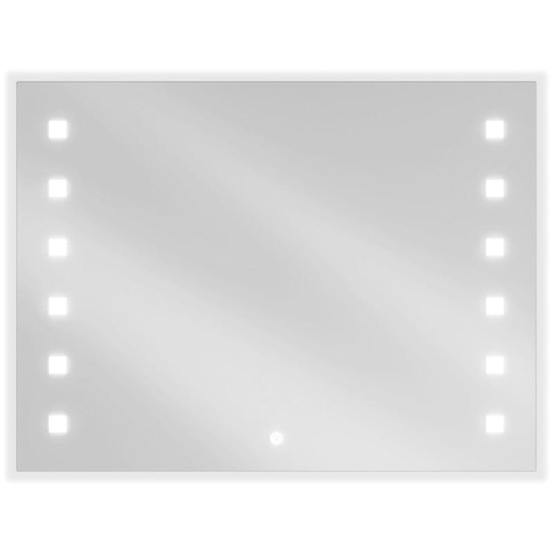 Mexen Ner lustro łazienkowe podświetlane 80 x 60 cm, LED 6000K, antypara - 9809-080-060-611-00