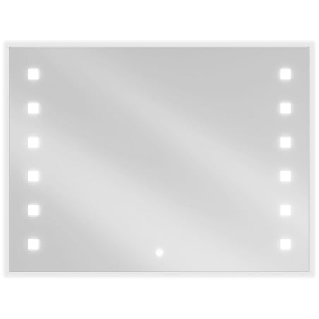 Mexen Ner espejo de baño iluminado 80 x 60 cm, LED 6000K, antivaho - 9809-080-060-611-00