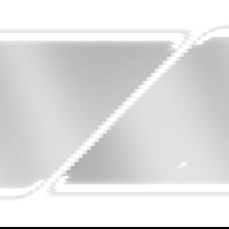 Mexen Nida specchio da bagno illuminato 80 x 60 cm, LED 6000K, antiappannamento - 9806-080-060-611-00