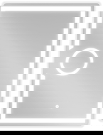 Mexen Onyx upplyst badrumsspegel med kosmetisk spegel 60 x 80 cm, LED 6000K, antifog - 9813-060-080-611-00