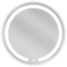 Mexen Rose verlichte ronde badkamerspiegel, 60 cm, LED 6000K, anti-condens - 9810-060-060-611-00