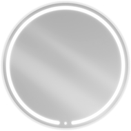 Mexen Rose miroir de salle de bain éclairé, rond 100 cm, LED 6000K, antibuée - 9810-100-100-611-00