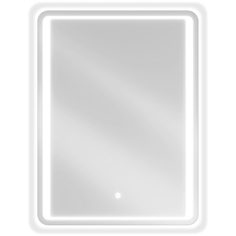 Mexen Zusa espejo de baño iluminado 60 x 80 cm, LED 6000K, antivaho - 9808-060-080-611-00