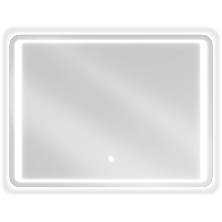Mexen Zusa miroir de salle de bain rétroéclairé 80 x 60 cm, LED 6000K, anti-buée - 9808-080-060-611-00