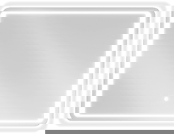 Mexen Zusa upplyst badrumsspegel 80 x 60 cm, LED 6000K, imfri - 9808-080-060-611-00