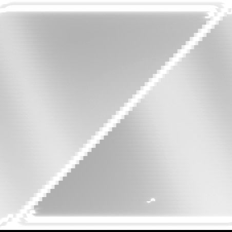 Mexen Nida valaistu kylpyhuoneen peili 100 x 100 cm, LED 6000K, huurteenesto - 9806-100-100-611-00