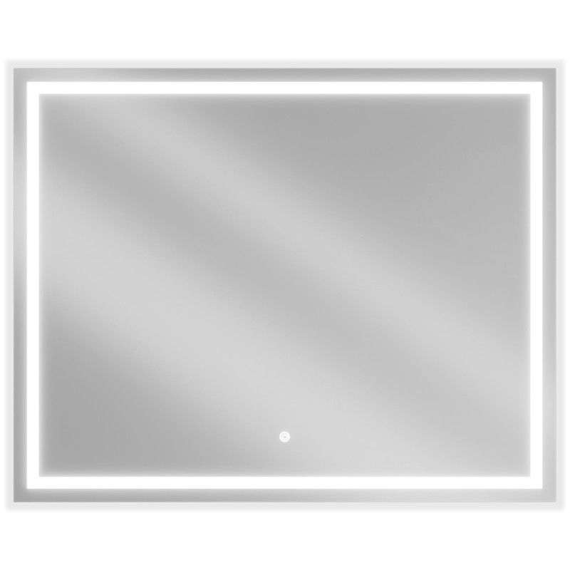 Mexen Miko beleuchteter Badezimmerspiegel 100 x 80 cm, LED 6000K, Antibeschlag - 9819-100-080-611-00