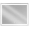 Mexen Miko valgustatud vannitoapeegel 100 x 80 cm, LED 6000K, auruvastane - 9819-100-080-611-00