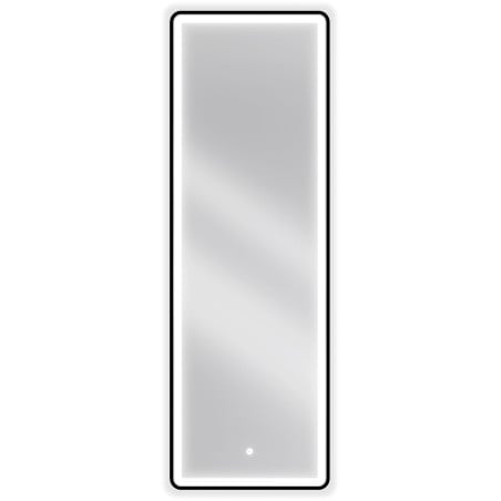 Mexen Coro osvijetljeno kupaonsko ogledalo 50 x 150 cm, LED 6000K, crni okvir, protiv magljenja - 9817-050-150-611-70