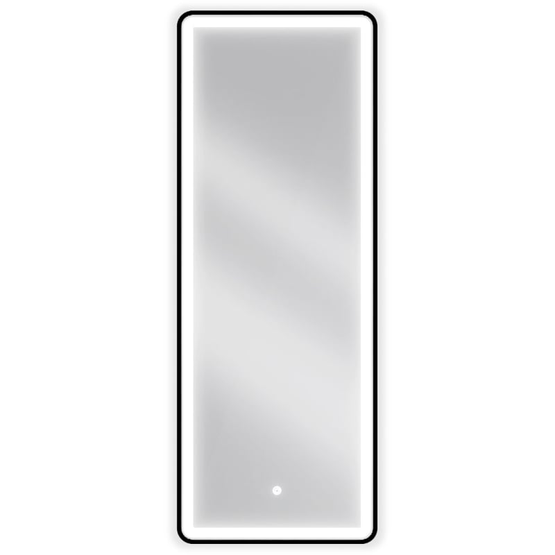 Mexen Coro valgustatud vannitoa peegel 45 x 120 cm, LED 6000K, auruvastane, must raam - 9817-045-120-611-70