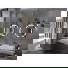 Mexen Reni miroir de salle de bain éclairé, rond 60 cm, LED 6000K, antibuée, cadre noir - 9812-060-060-611-70