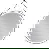 Miroir de salle de bain éclairé Mexen Reni, rond 100 cm, LED 6000K, anti-buée, cadre noir - 9812-100-100-611-70