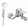 Mexen Sabre R05 grifo de bañera con conjunto de ducha, cromo - 7213R05-00