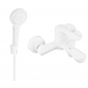 Mexen Sabre R05 grifo de bañera con juego de ducha, blanco - 7213R05-20