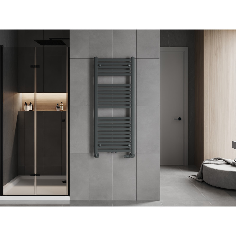 Mexen Hades badrumsradiator 1200 x 500 mm, 570 W, antracit - W104-1200-500-00-66