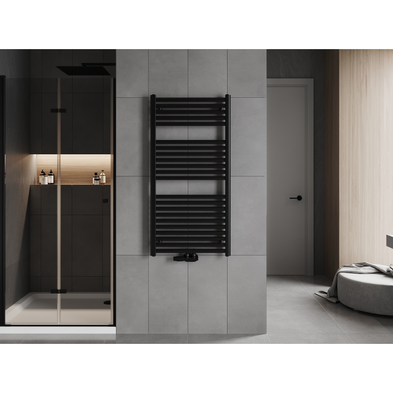 Mexen Hades badrumselement 1200 x 600 mm, 667 W, svart - W104-1200-600-00-70