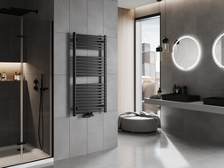 Mexen Hades kopalniški radiator 1200 x 600 mm, 667 W, črn - W104-1200-600-00-70