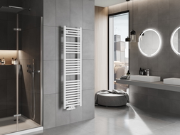 Mexen Hades badkamer radiator 1500 x 400 mm, 583 W, wit - W104-1500-400-00-20