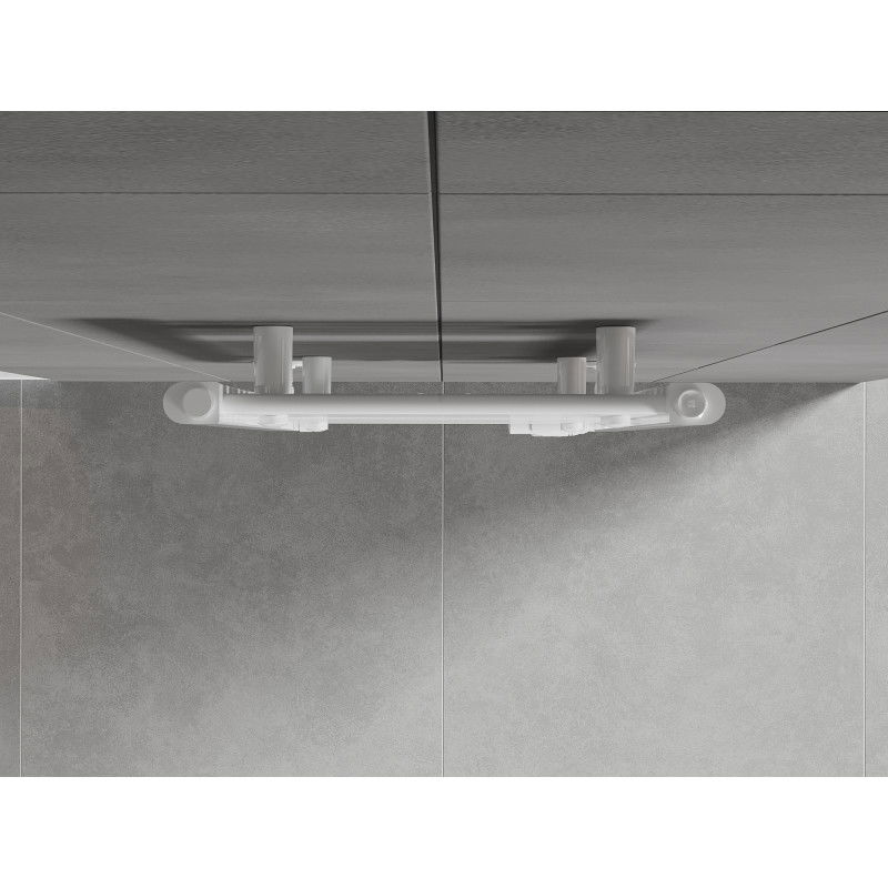 Mexen Hades Buedzëmmer Heizkierper 1500 x 400 mm, 583 W, wäiss - W104-1500-400-00-20