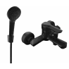 Mexen Sabre R05 bath faucet with shower set, black - 7213R05-70