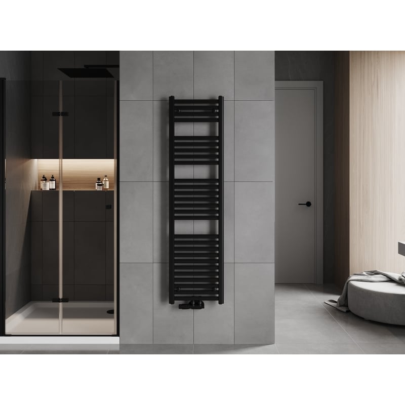 Mexen Hades vannitoa radiaator 1500 x 400 mm, 583 W, must - W104-1500-400-00-70
