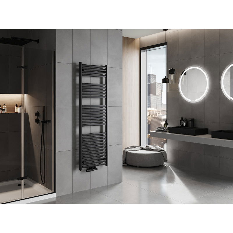 Mexen Hades radiador de baño 1500 x 500 mm, 703 W, negro - W104-1500-500-00-70