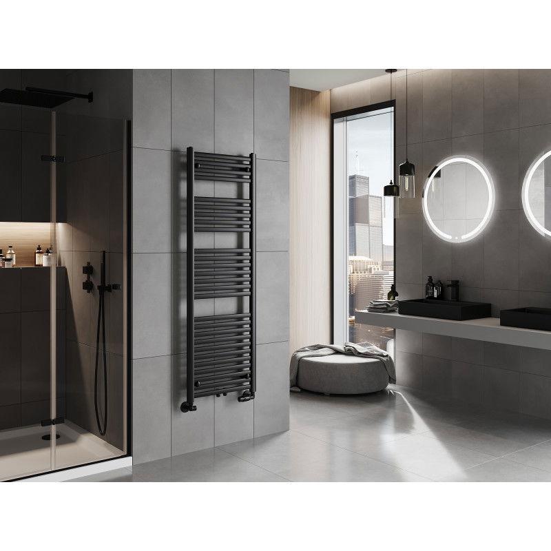Mexen Hades radiador de baño 1500 x 500 mm, 703 W, negro - W104-1500-500-00-70