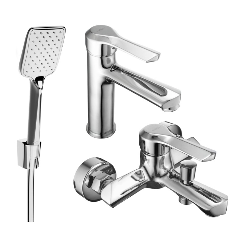 Mexen Sabre R62 vannikomplekt, kroom - 72103R62-00