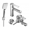 Mexen Sabre R62 ensemble de baignoire, chrome - 72103R62-00