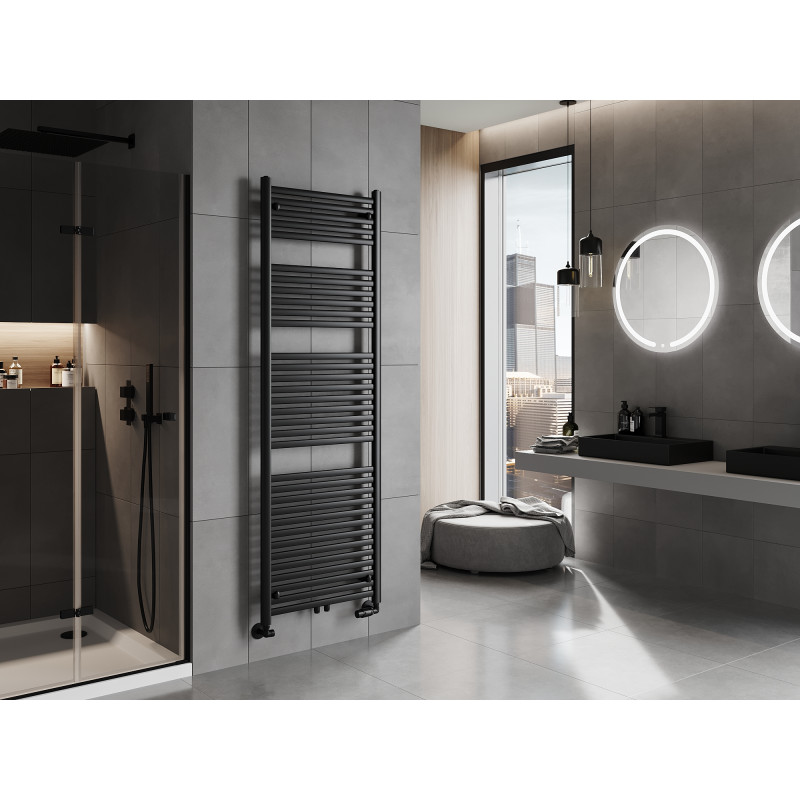 Mexen Hades radiateur de salle de bains 1800 x 600 mm, 1000 W, noir - W104-1800-600-00-70