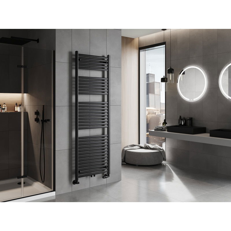 Mexen Hades radiatore da bagno 1800 x 600 mm, 1000 W, nero - W104-1800-600-00-70