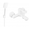 Mexen Sabre R62 bath tap with shower set, white - 7213R62-20