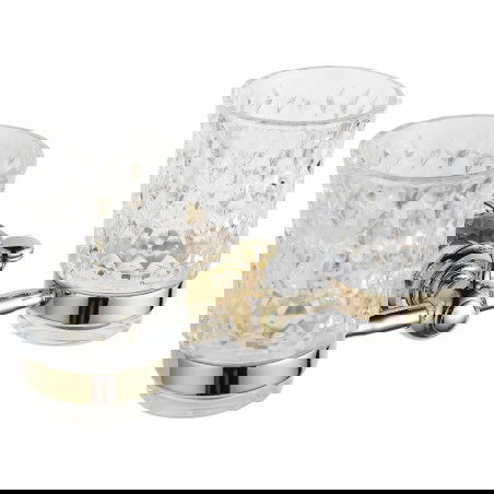 Mexen Estela kaksinkertainen hammasharjamuki, kultainen - 7011552-50